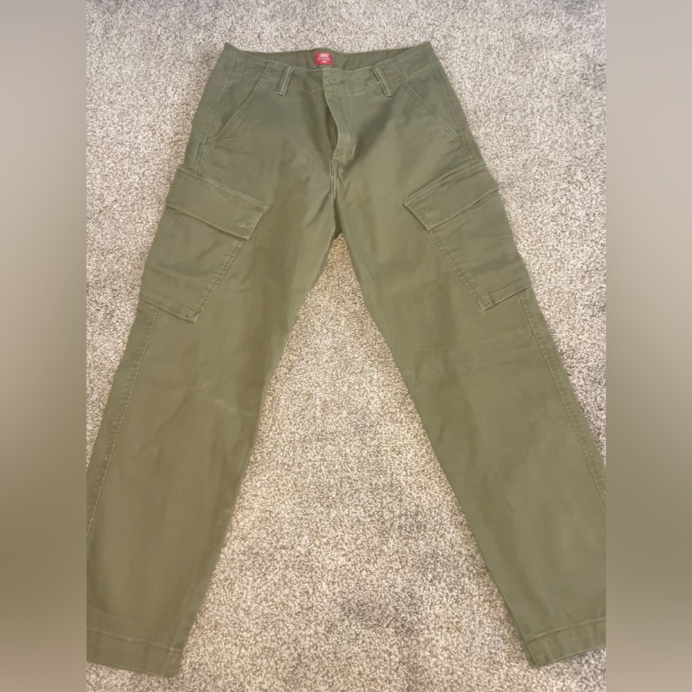 Levis Cargo Pants Olive